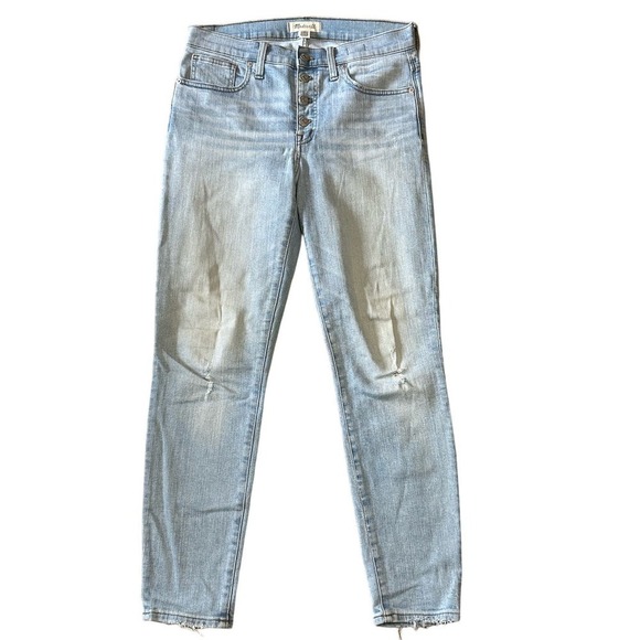 Madewell 9” High-Rise Skinny Jeans - Picture 1 of 8